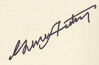 Gene Autry signature