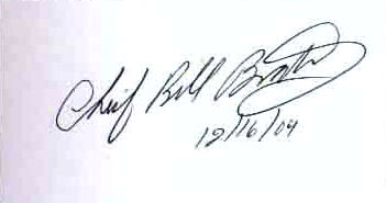 William J. Bratton signature