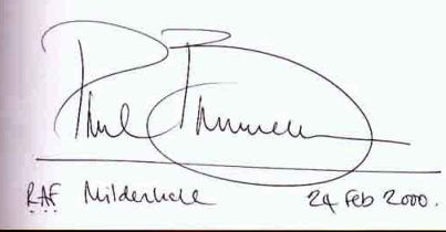 Paul Burrell signature