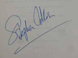 Stephen Collins signature