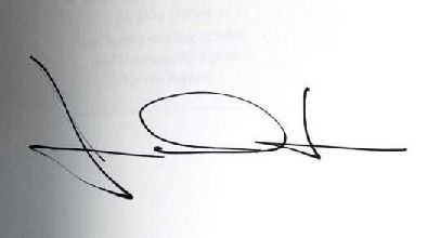 Joan  Didion signature
