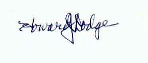 Howard J.  Dodge signature