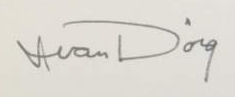Ivan  Doig signature