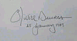 Olivier  Dunrea signature