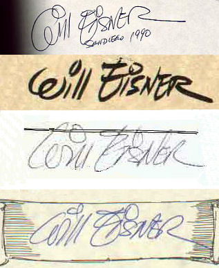 Will  Eisner signature