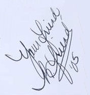 Rhonda  Friend signature