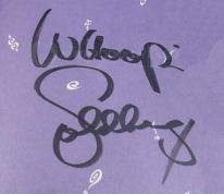 Whoopi  Goldberg signature