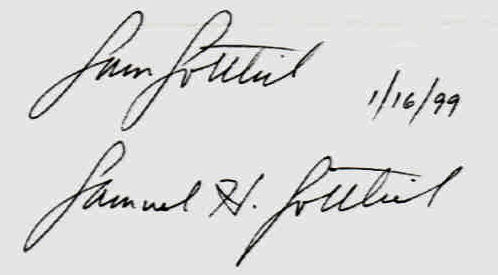Samuel H.  Gottlieb signature
