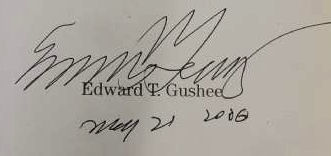 Edward T.  Gushee signature