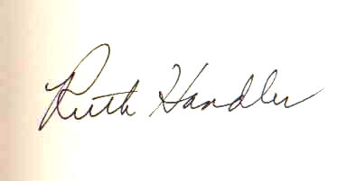 Ruth  Handler signature