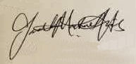 Jonathan Michael  Hicks signature