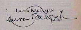 Laura  Kalpakian signature