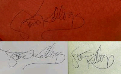 Steven  Kellogg signature