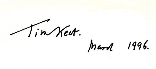 Timothy  Kent signature