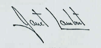 Janet  Lambert signature